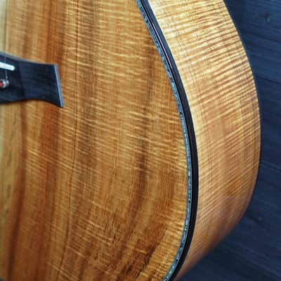 Taylor Custom Grand Auditorium – Premium Hawaiian Koa / Performance Adi X-Bracing / Tobias Music Exclusive image 12
