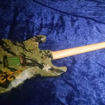 2016 Charvel San DImas RCA Custom M48 Tank Camo Guitar W/case + Candy image 17