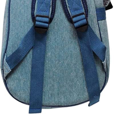 Original Design 0.6" (15mm) Thick Padded Vintage Style Jeans Cloth/Denim Baritone Ukulele Case, Ukulele Bag (30"~31") image 3
