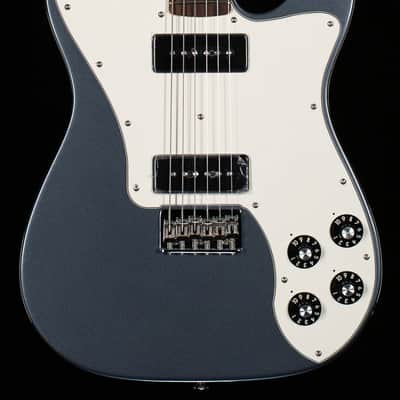 Fender Chris Shiflett Cleaver Telecaster Deluxe Rosewood Fingerboard Charcoal Frost Metallic (662) image 3