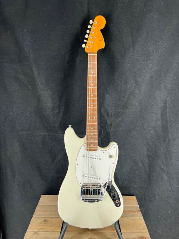 Von K Guitars Todd Rundgren Tribute Mustang Style Olympic White Nitro Lacquer image 1