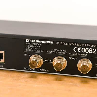 Sennheiser EM 2050 Dual Wireless Receiver - 558-626 MHz CG01YT1 image 10