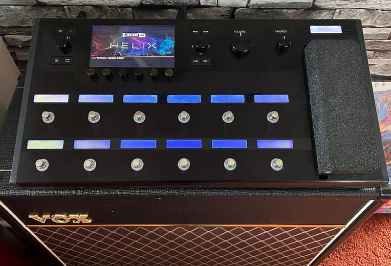Immagine LINE 6 HELIX FLOOR AMP & FX MODELLING PEDAL - 1