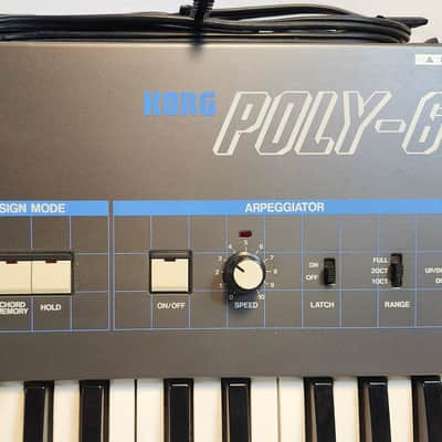 Korg Vintage Poly-61 Analog Polyphonic Synthesizer, Professionally Serviced, 1982-84, MIJ image 10