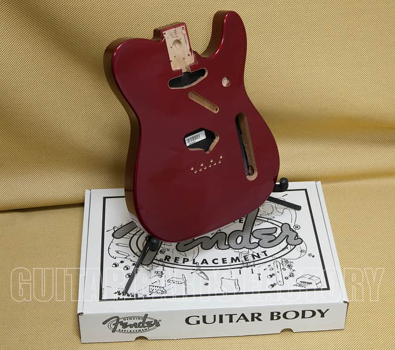 099-8006-709 Fender Candy Apple Red Vintage Bridge Mount Telecaster Body image 1
