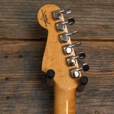 Used Fender 2010 Custom Shop Deluxe Stratocaster - Antique White w/OHSC image 11
