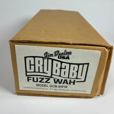 Dunlop GCB95FW Cry Baby Fuzz Wah - Excellent Condition with Box image 13