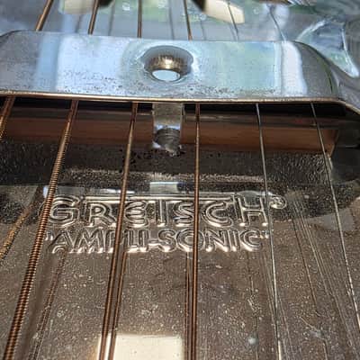 Dave Mustaine's Megadeth Album Recorded Gretsch G9230 Dobro Resonator Guitar in Custom Dean USA Professional Case - Artist owned by DAVE MUSTAINE signed COA image 10