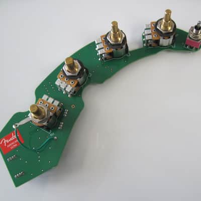 Fender American Ultra Precision Bass Preamp PCB Assy 7716594000 image 1