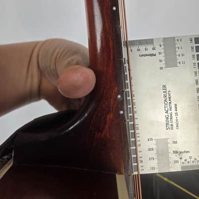 Harmony Barclay 1143 1970 - X-Brace, Neck Rest, Journey Piezo Pickup image 7