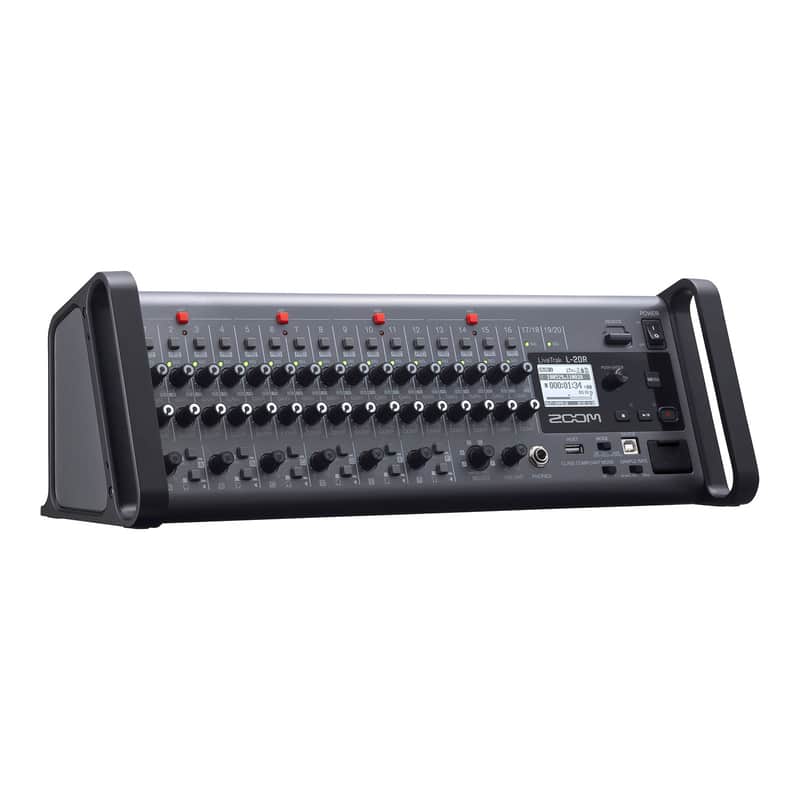 Zoom LiveTrak L-20R Rackmount Digital Mixer / Recorder image 2