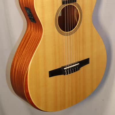 Taylor Academy A12e-N Nylon String Acoustic Electric Classical Guitar with gig bag used 2017 image 3