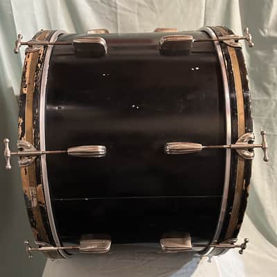 Slingerland Radio King Bass Drum 14x22 1940-1942 - Black Lacquer image 4