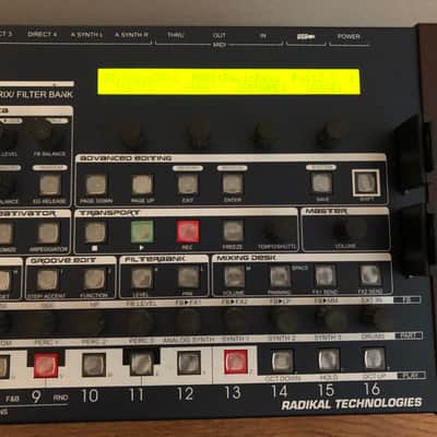 Radikal Technologies Spectralis synth workstation + Pelican. Analog filter/filterbank, load samples image 7