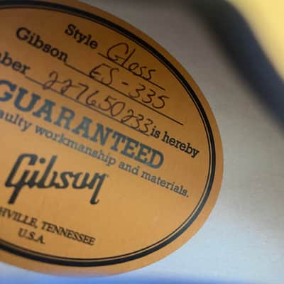 2025 Gibson ES-335 Dot - Gloss Vintage Burst image 14