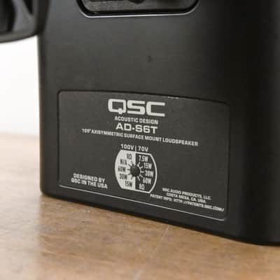 QSC AD-S6T AcousticDesign Series 6.5" 2-Way 150W Loudspeaker CG015C5 image 8