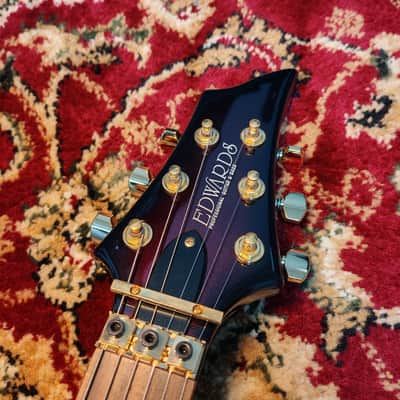 *AS NEW* 2024 ESP Edwards E-Maiden HIZAKI Signature Model - Rose MIJ Japan image 17