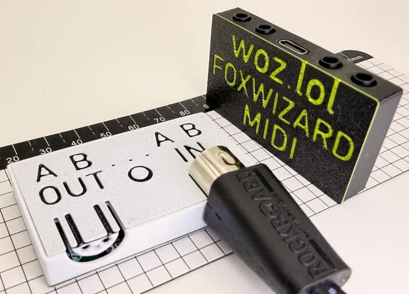 Foxwizard Mini MIDI Multitool • TRS A&B USB-C Adapter & Router