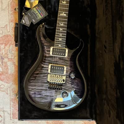 2023 PRS Custom 24 10 Top Floyd Rose - Purple Mist - Ebony Fretboard image 2