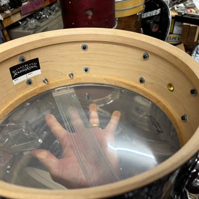 Slingerland BDP 5.5x14 Radio King Conway Cloud badge Snare Drum image 9