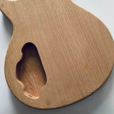 Tiger Maple Top Veneer Guitar Mahogany Body image 3