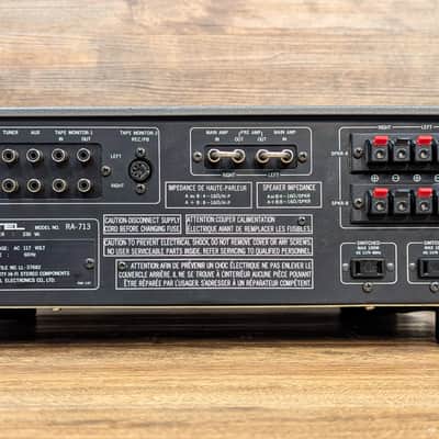 Rotel RA-713 Stereo Amplifier/ Fully Serviced and Tested/ Re-Capped/ Excellent Condition/ Free Shipping image 24