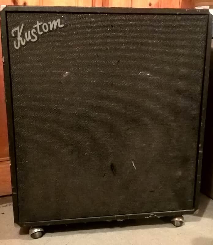 Kustom 4-12 E Guitar Speaker Cabinet image 1