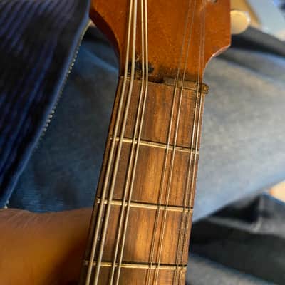 Unknown Bowlback Mandolin (needs nut) image 10
