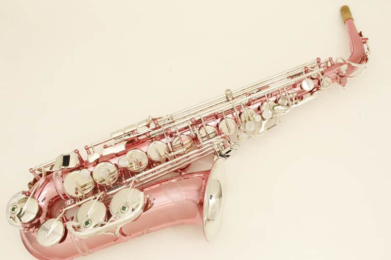 IO AS-1065 PLS Alto Saxophone Pink Lacquer Finish | Reverb