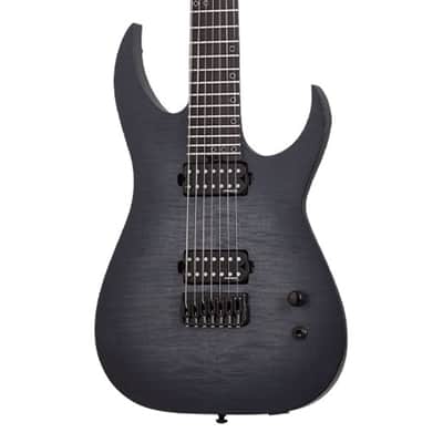 Schecter KM-7 MK-III Legacy 7-String Guitar - Transparent Black Burst image 1