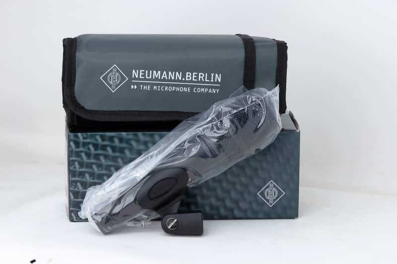 Neumann KMS 105 Black Condenser Vocal Microphone - BRAND NEW OPEN BOX image 1