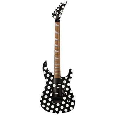 Jackson X Series Soloist SLX DX 6-String Right-Handed Electric Guitar with Laurel Fingerboard and Maple Neck (Polka Dot) image 1