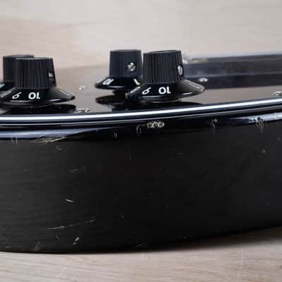 Squier JV CTC-55 '72 Telecaster Custom Reissue MIJ 1983 Black Vintage Fender Japan w/ Bag image 5
