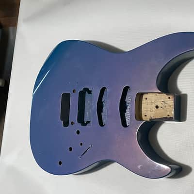 1980's Kramer USA Pacer Custom II Flip Flop FF Blue Guitar Body Floyd Ready image 4
