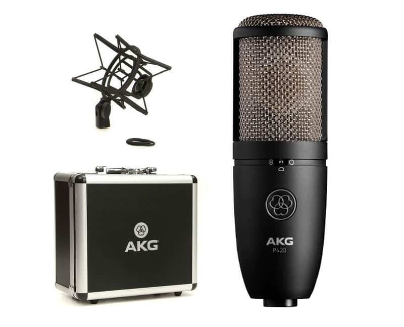 AKG P420 Multi-Pattern Large Diaphragm Condenser Microphone | Reverb