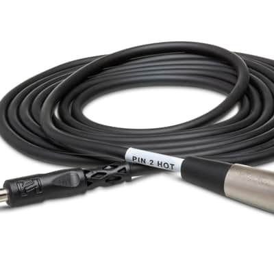 Hosa PXM-105 Unbalanced Interconnect 1/4" TS to XLR3M. 5' image 1