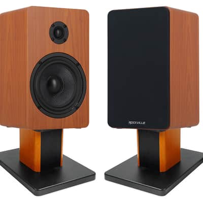 Acoustic Research AR 8 BXi Speakers Wood Cabs | Reverb