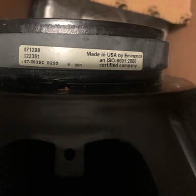 Fender Blues deluxe original speaker 12” image 3