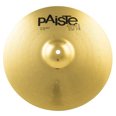 Paiste 101 Brass HiHat 13" - HiHat image 5