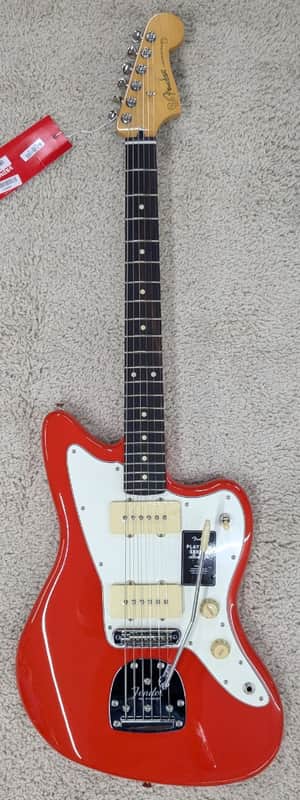 Mint Fender Player II Jazzmaster Electric Guitar, Rosewood Fingerboard, Coral Red