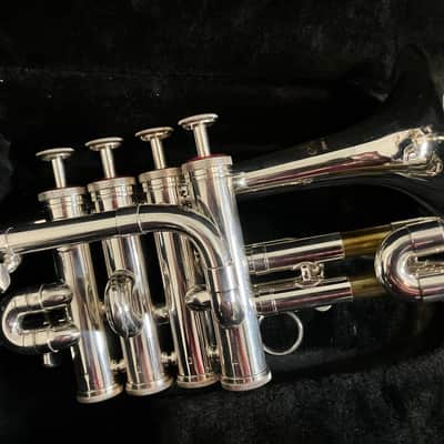 MINT DEG Signature 2000 Piccolo Trumpet - Silver Plate image 5