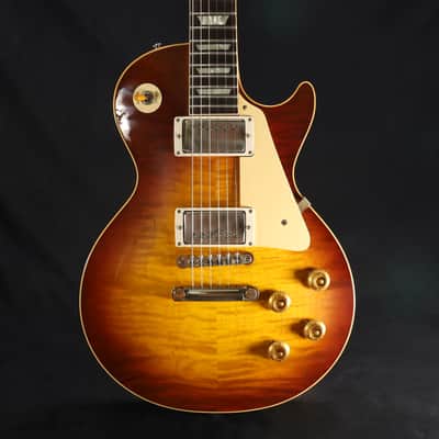 Gibson Custom Shop 1959 Les Paul Standard Reissue VOS Iced Tea Burst - LPR59VOITNH1 063 image 9