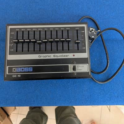 Boss GE-10 Graphic EQ 1976 - 1977 - Black - 220v image 3