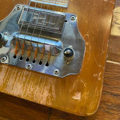 Electromuse 6 string Lap Steel Eye Beam Pickup with case image 6