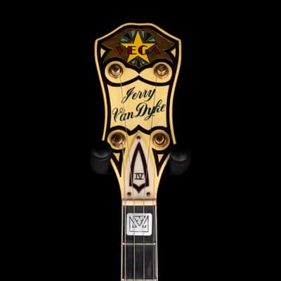 Pre-Owned 1962 Vega Jerry Van Dyke Vegavox Deluxe IV Tenor Banjo Blonde With OHSC image 12