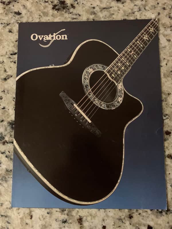Ovation Brochure 1985 Balladeer Legend Elite image 1