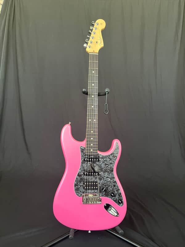 Fender Mod Shop Stratocaster Bubblegum Metallic HSS Noiseless USA image 1