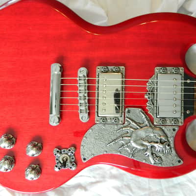 skull toggle switch cover fits gibson, epiphone, jackson, bc rich, esp dean les paul sg guitar ECT.. image 4