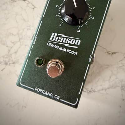 Benson Amps Germanium Boost - Green image 1