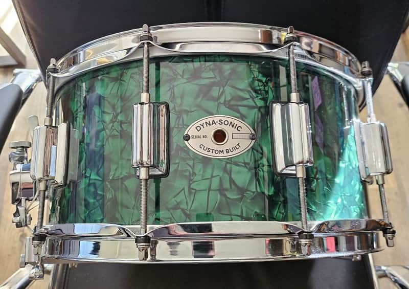 Rogers #37 Dyna-Sonic 6.5x14" Wood Snare Drum with Beavertail Lugs Reissue